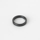 ティファニー 1837 ナロー チタン 指輪 リング ブラック 16号 - NEWSED