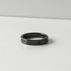 ティファニー 1837 ナロー チタン 指輪 リング ブラック 17号