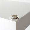Tiffany 1837 Narrow 2-Row Interlocking Circle Ring, Silver 925, Size 10.5