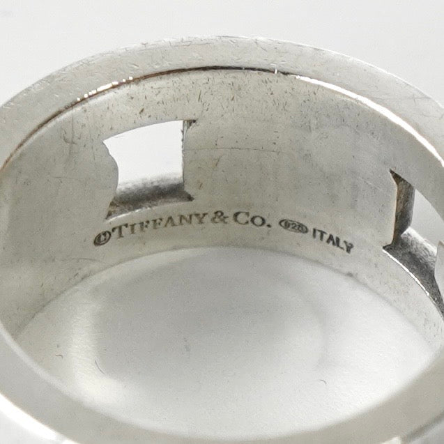 美品　【リペア済み】Tiffany　ティファニー エレメントリング　11号 ティファニー 1837 エレメント シルバー925 指輪 リング 11号