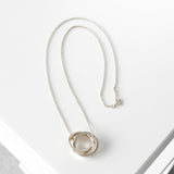 ティファニー 1837 インターロッキング ダブルリング シルバー925 ネックレス - NEWSED