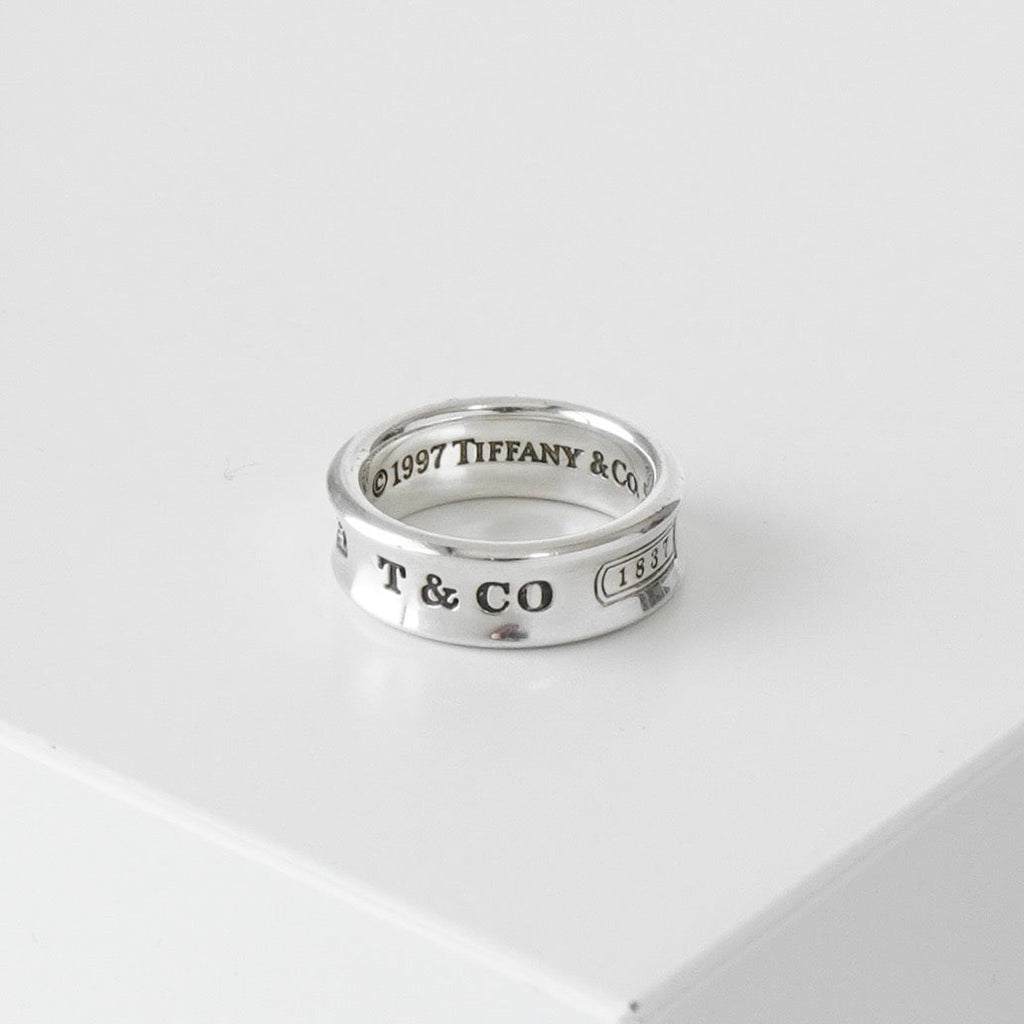 ティファニー 1837 ナロー シルバー925 指輪 リング 14.5号