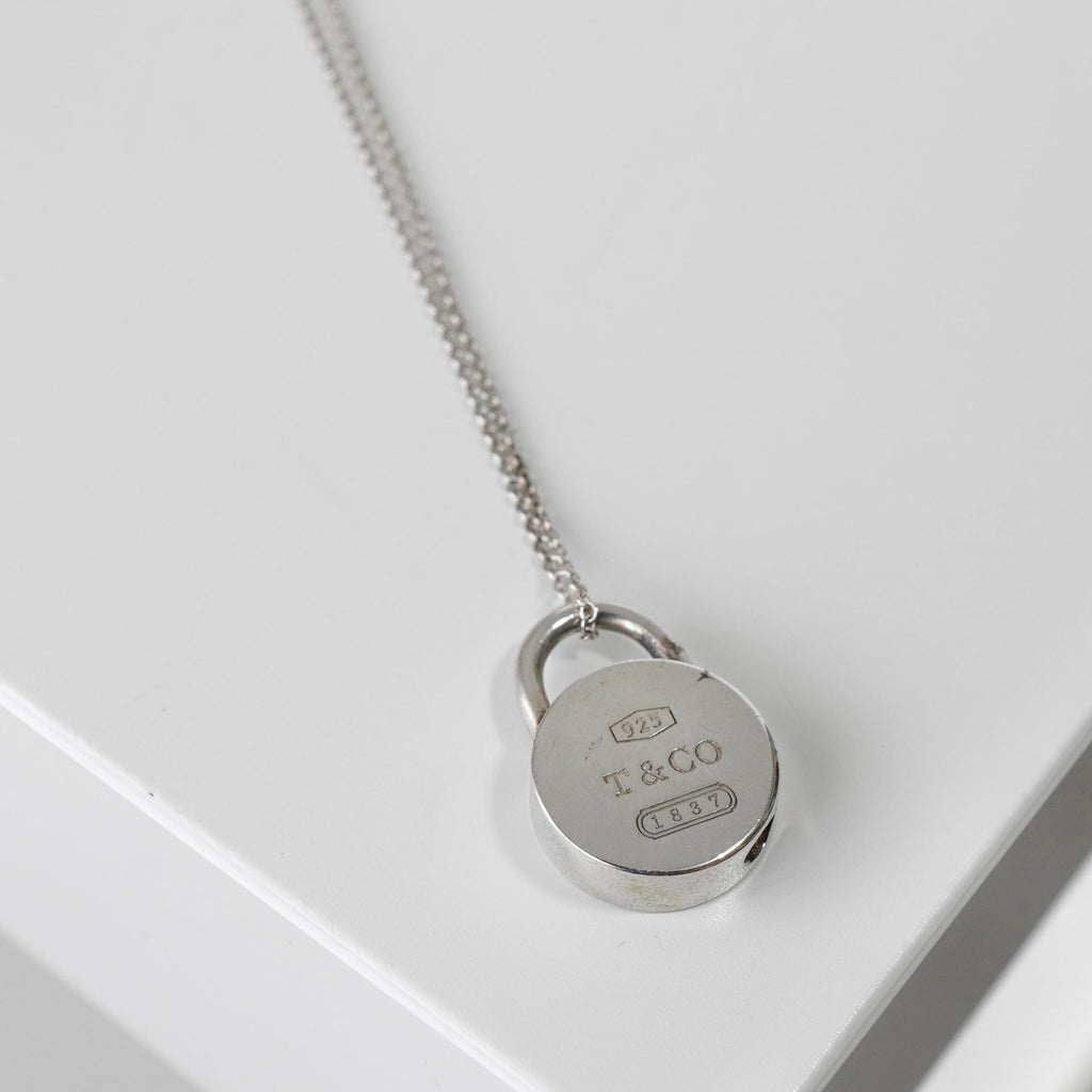 Tiffany 1837 Round Rock Cadena Silver 925 Necklace