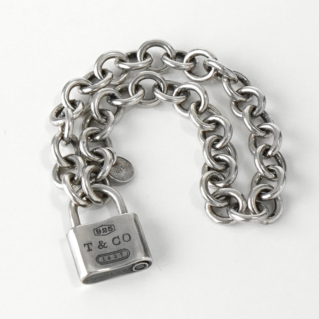 Tiffany 1837 Cadena Silver 925 Chain Bracelet