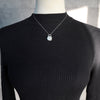 Tiffany 1837 Round Rock Cadena Silver 925 Necklace