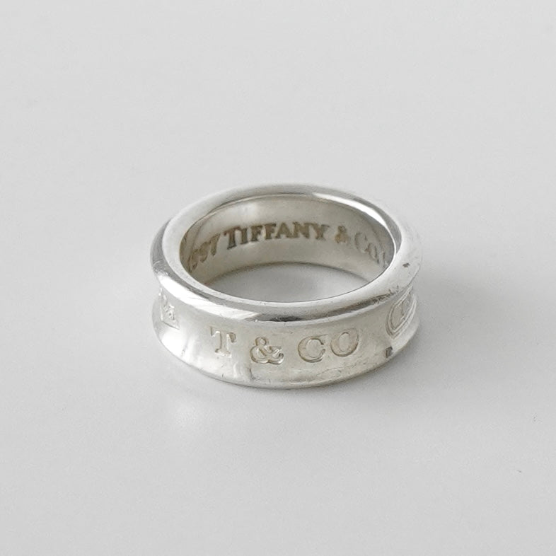 ティファニー 1837 ナロー シルバー925 指輪 リング 8号
