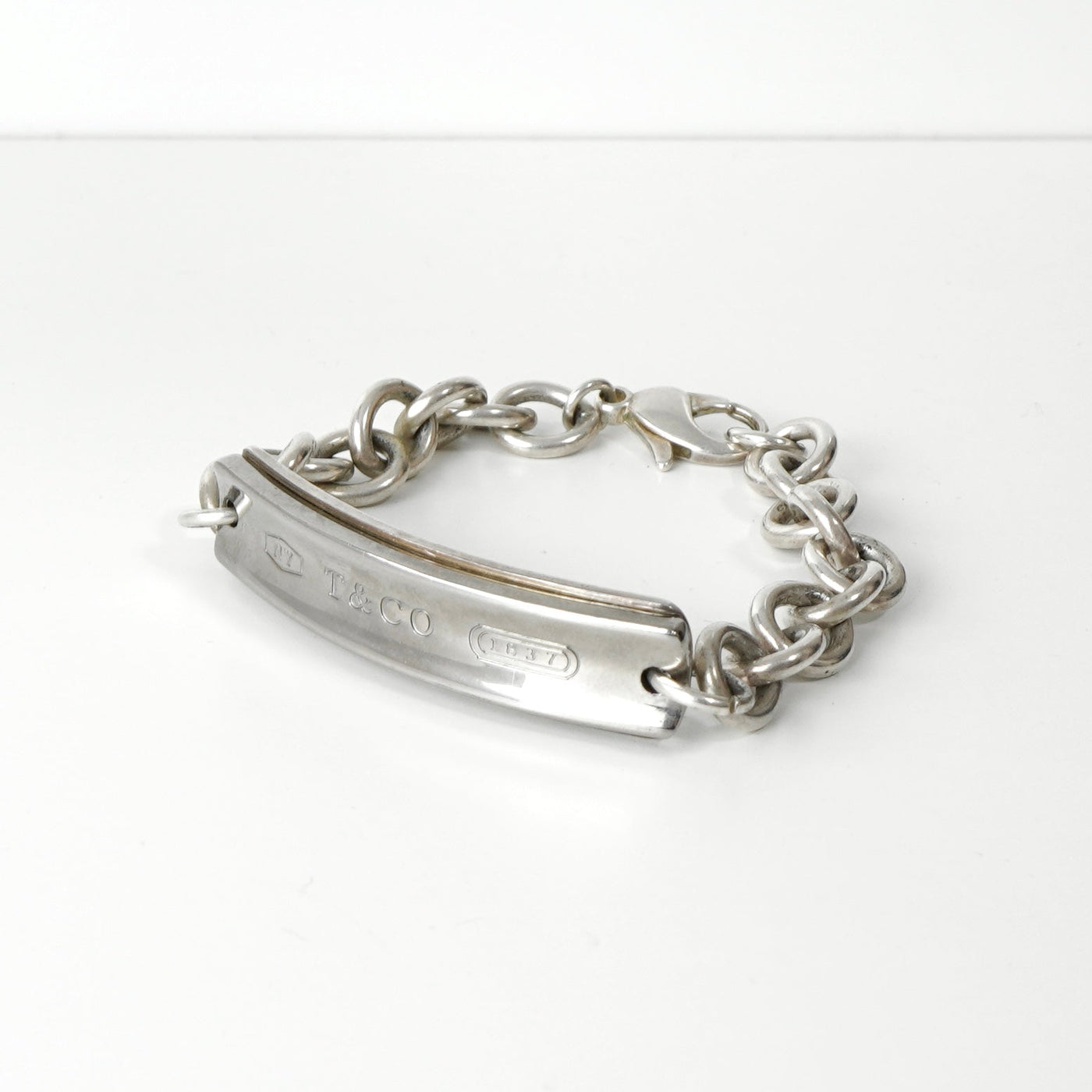 Tiffany ティファニー IDチェーン プレート ブレスレット シルバー 楽天市場】Tiffany&Co. ティファニーIDプレートチェーンブレスレット