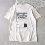 18AW STEREOTYPE Tee Shirt - NEWSED