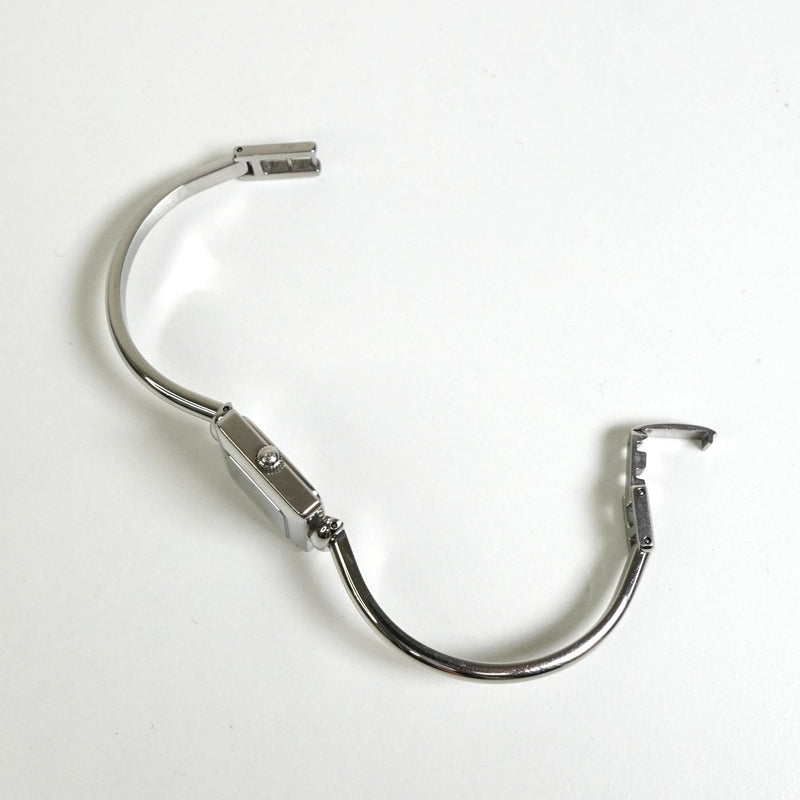 グッチ 1900L 0357576 バングルウォッチ SS / クォーツ ブルー文字盤 腕時計 電池交換済 - NEWSED