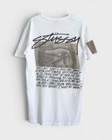 ステューシー プリント Tシャツ ホワイト Sサイズ メンズ