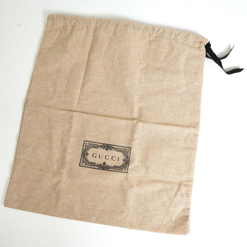 グッチ ジャッキー 1961 GGスプリーム / レザー 2way ミニ ハンドバッグ ショルダーバッグ ブラウン - NEWSED