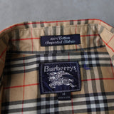1970〜1980s Logo Embroidery Check Shirt - NEWSED