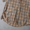 1970〜1980s Logo Embroidery Check Shirt