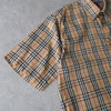 1970〜1980s Logo Embroidery Check Shirt