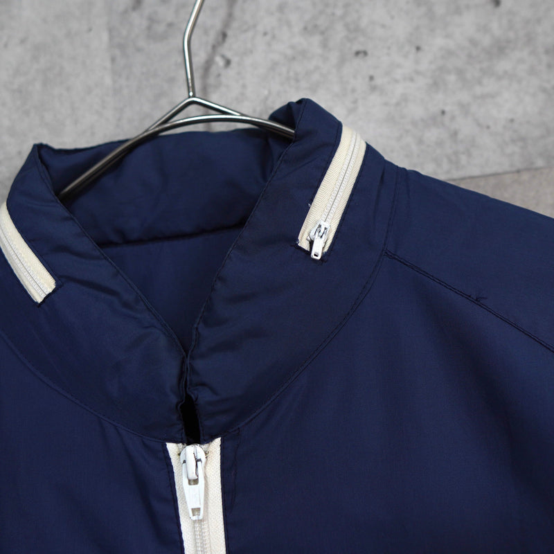1970's - 1980's Logo Embroidery Nylon Track Jacket - NEWSED