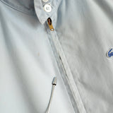 アイゾッド ラコステ 1970's ヴィンテージ 糸巻きタグ ブルゾン ドリズラージャケット ロゴパッチ パステルブルー - NEWSED