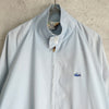 アイゾッド ラコステ 1970's ヴィンテージ 糸巻きタグ ブルゾン ドリズラージャケット ロゴパッチ パステルブルー