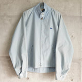 アイゾッド ラコステ 1970's ヴィンテージ 糸巻きタグ ブルゾン ドリズラージャケット ロゴパッチ パステルブルー - NEWSED