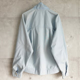 アイゾッド ラコステ 1970's ヴィンテージ 糸巻きタグ ブルゾン ドリズラージャケット ロゴパッチ パステルブルー - NEWSED