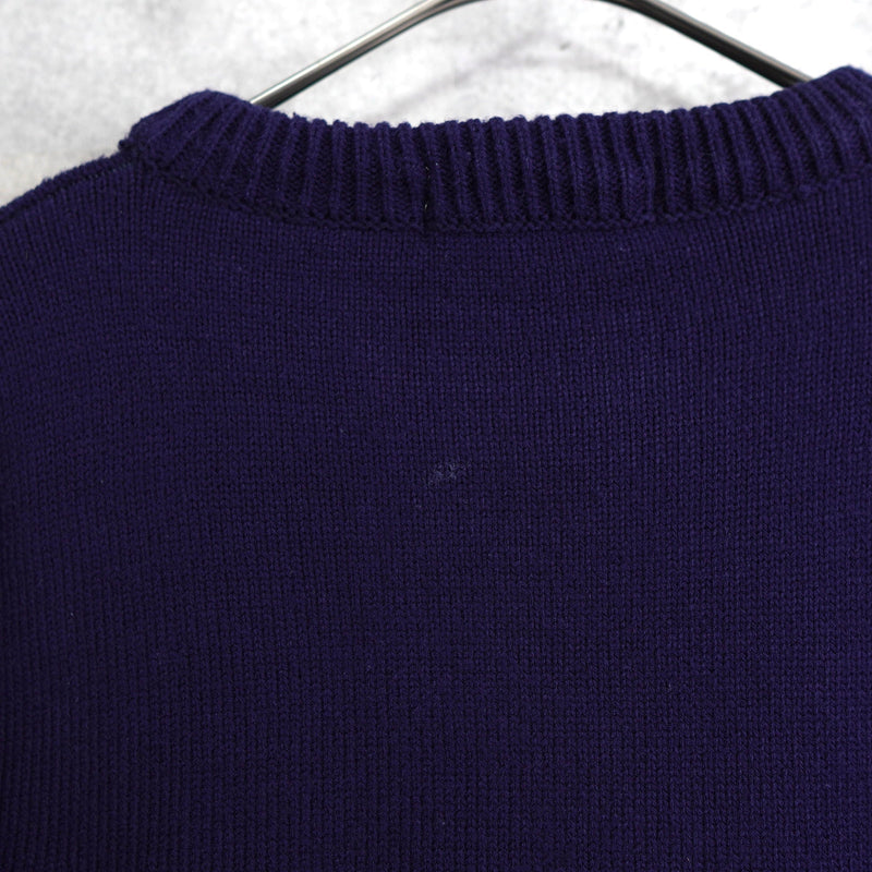 1970's Polo Big Logo Sweater - NEWSED
