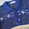 1970's Short Sleeve Polo Sweater