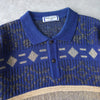 1970's Short Sleeve Polo Sweater