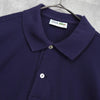 Lacoste 1980 年代海军蓝徽标短袖 Polo 衫