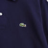 Lacoste 1980 年代海军蓝徽标短袖 Polo 衫