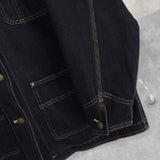 1980's Corduroy Collar Denim Jacket - NEWSED