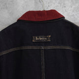 1980's Corduroy Collar Denim Jacket - NEWSED