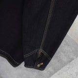 1980's Corduroy Collar Denim Jacket - NEWSED