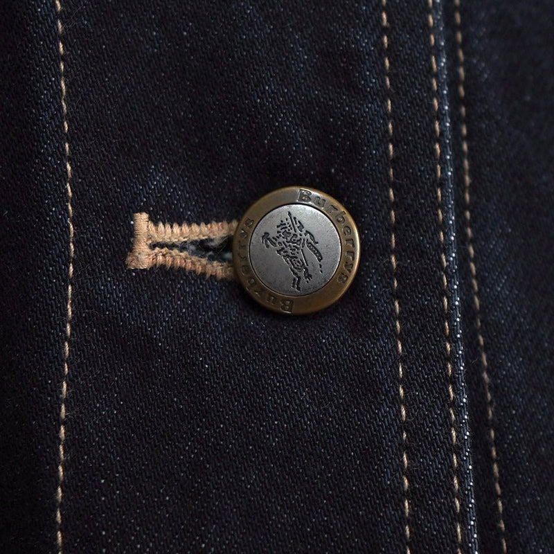1980's Corduroy Collar Denim Jacket - NEWSED