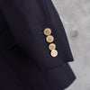 1980's Gold Button Navy Blazer