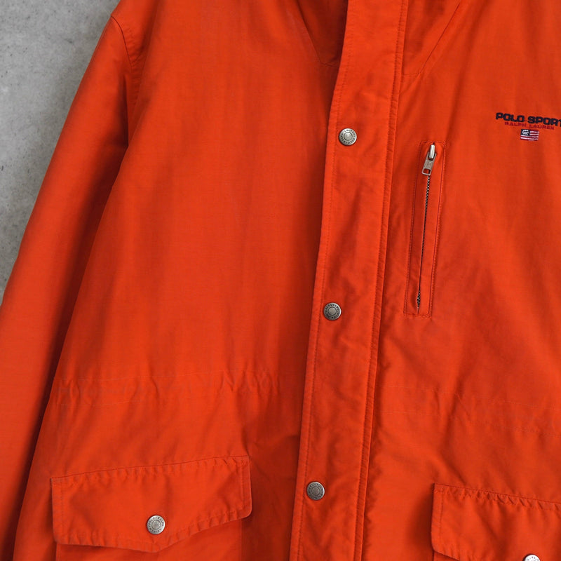 1980's Logo Embroidery Mountain Jacket - NEWSED