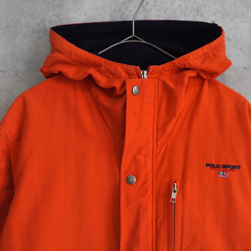 1980's Logo Embroidery Mountain Jacket - NEWSED