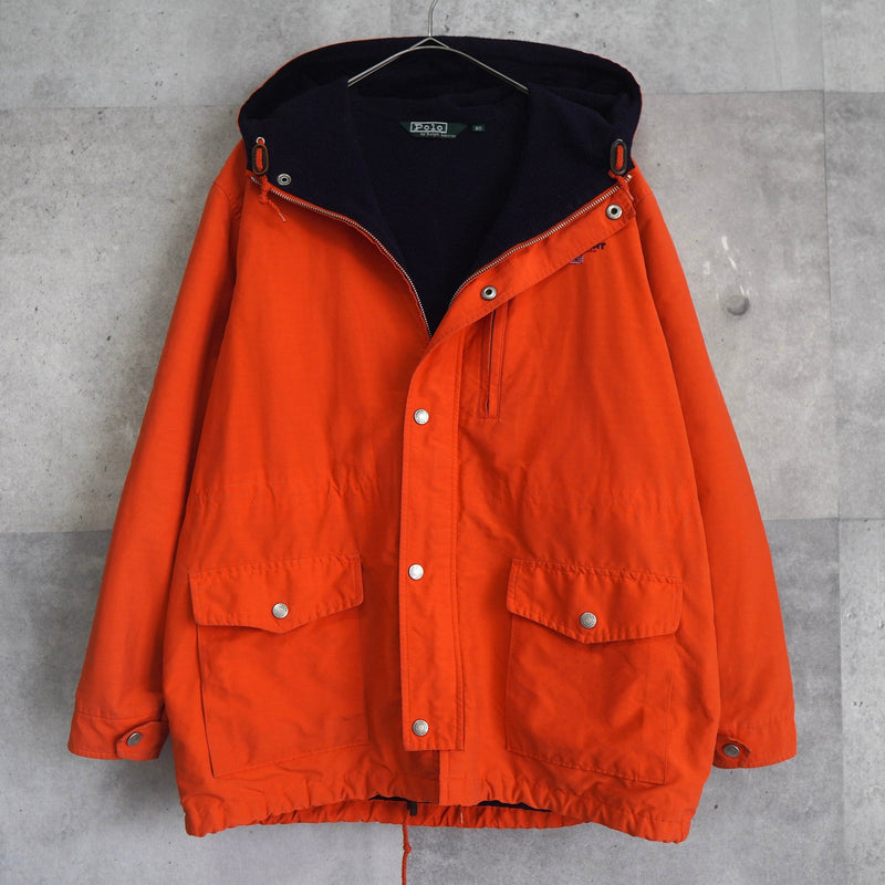 1980's Logo Embroidery Mountain Jacket - NEWSED