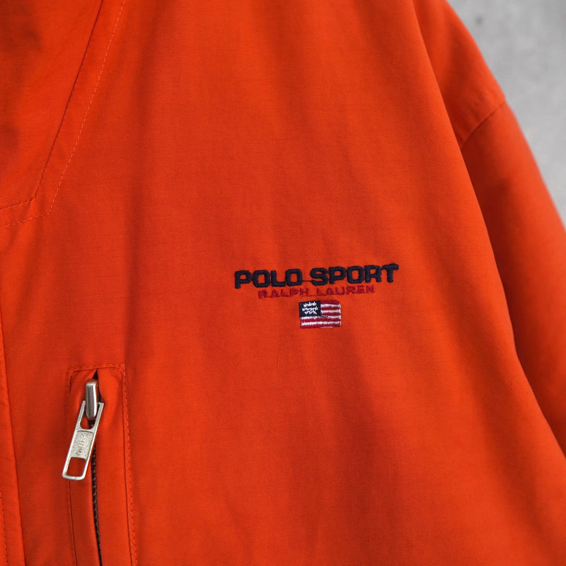 1980's Logo Embroidery Mountain Jacket - NEWSED