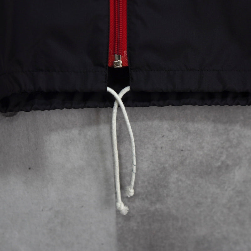 1980's Logo Embroidery Nylon Track Jacket - NEWSED