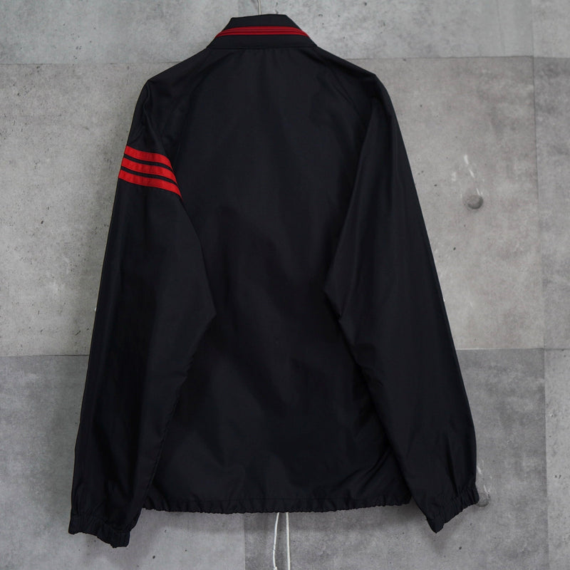 1980's Logo Embroidery Nylon Track Jacket - NEWSED