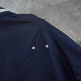 1980's Logo Embroidery Nylon Track Jacket - NEWSED