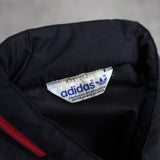 1980's Logo Embroidery Nylon Track Jacket - NEWSED