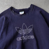 1980's Logo Embroidery Sweatshirt - NEWSED