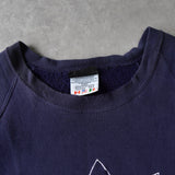 1980's Logo Embroidery Sweatshirt - NEWSED