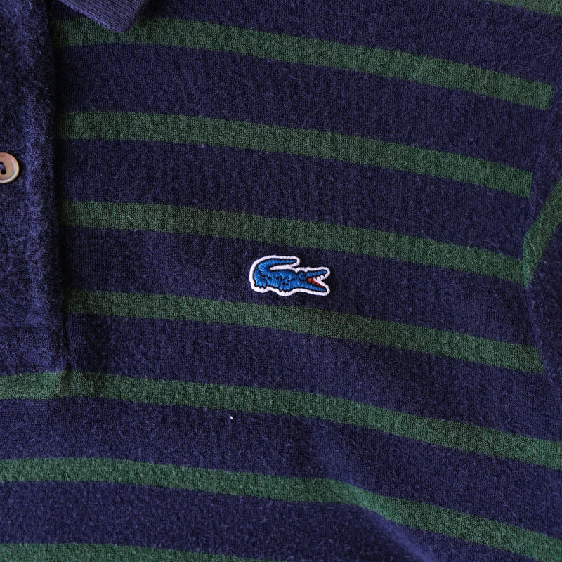 1980's Logo Patch Polo Shirt - NEWSED