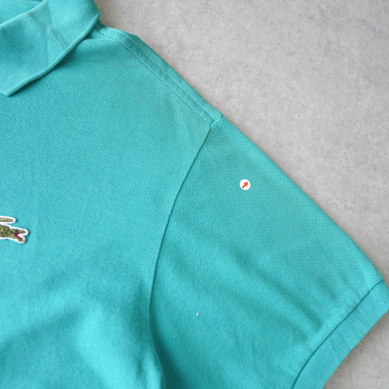 1980's Logo Patch Polo Shirt - NEWSED