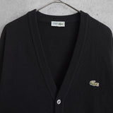 1980's Logo Patch Wool Cardigan - NEWSED
