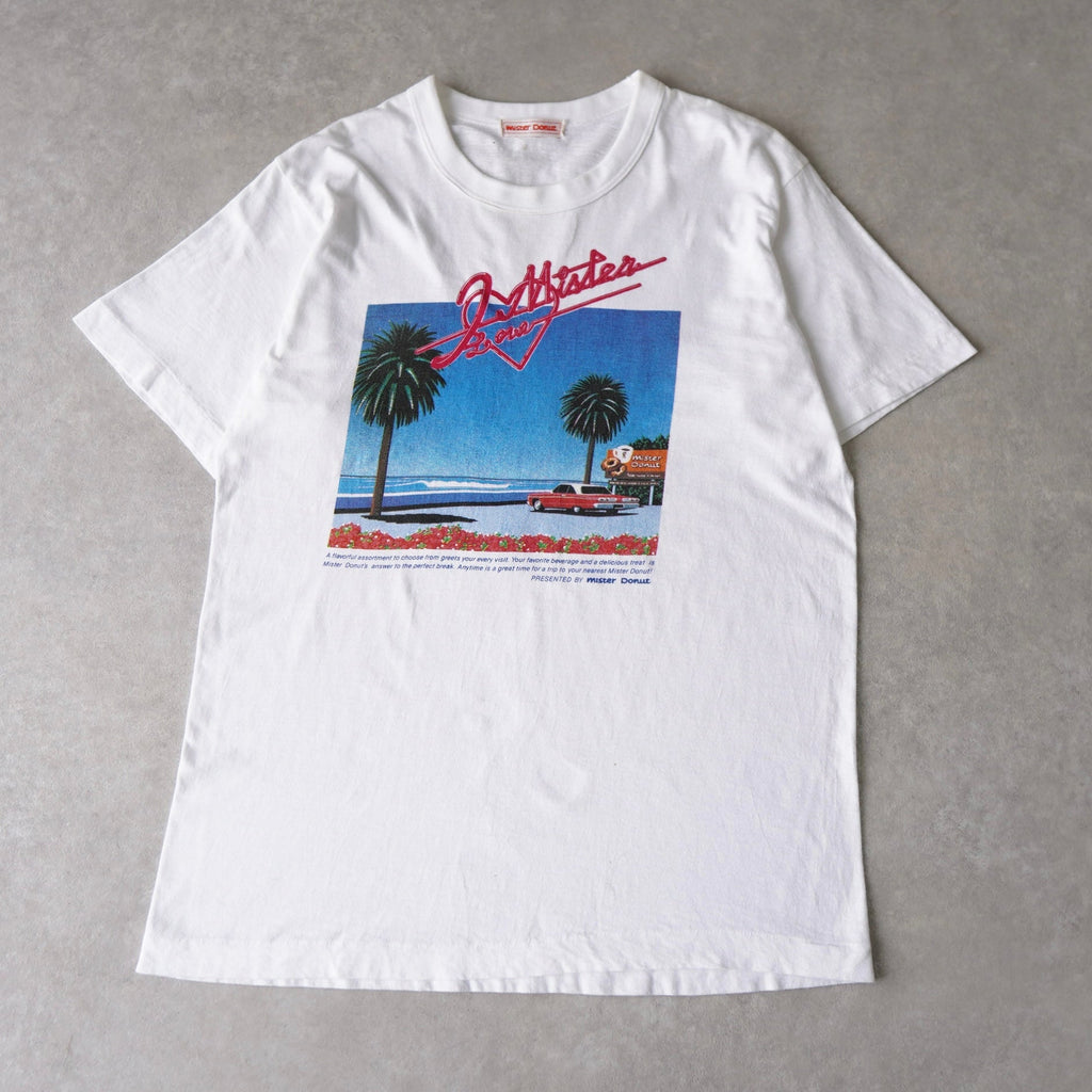 1980's mister Donunt Print Tee Shirt