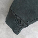1980's One Point Shadow Man Logo Embroidery Sweatshirt - NEWSED