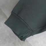 1980's One Point Shadow Man Logo Embroidery Sweatshirt - NEWSED