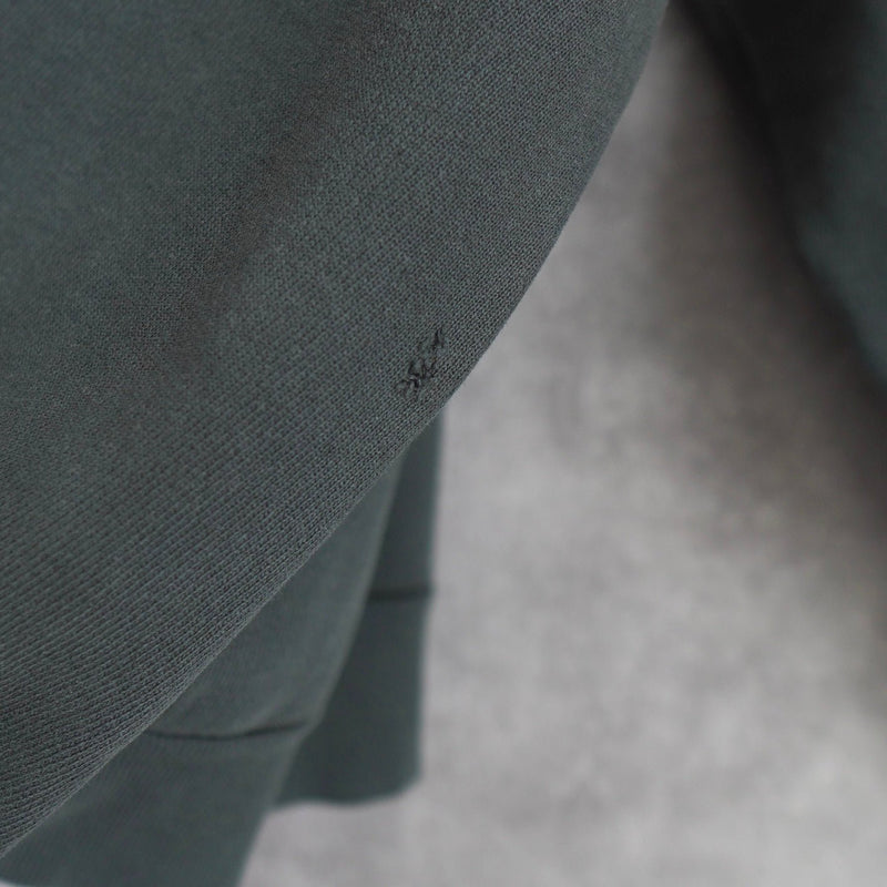 1980's One Point Shadow Man Logo Embroidery Sweatshirt - NEWSED
